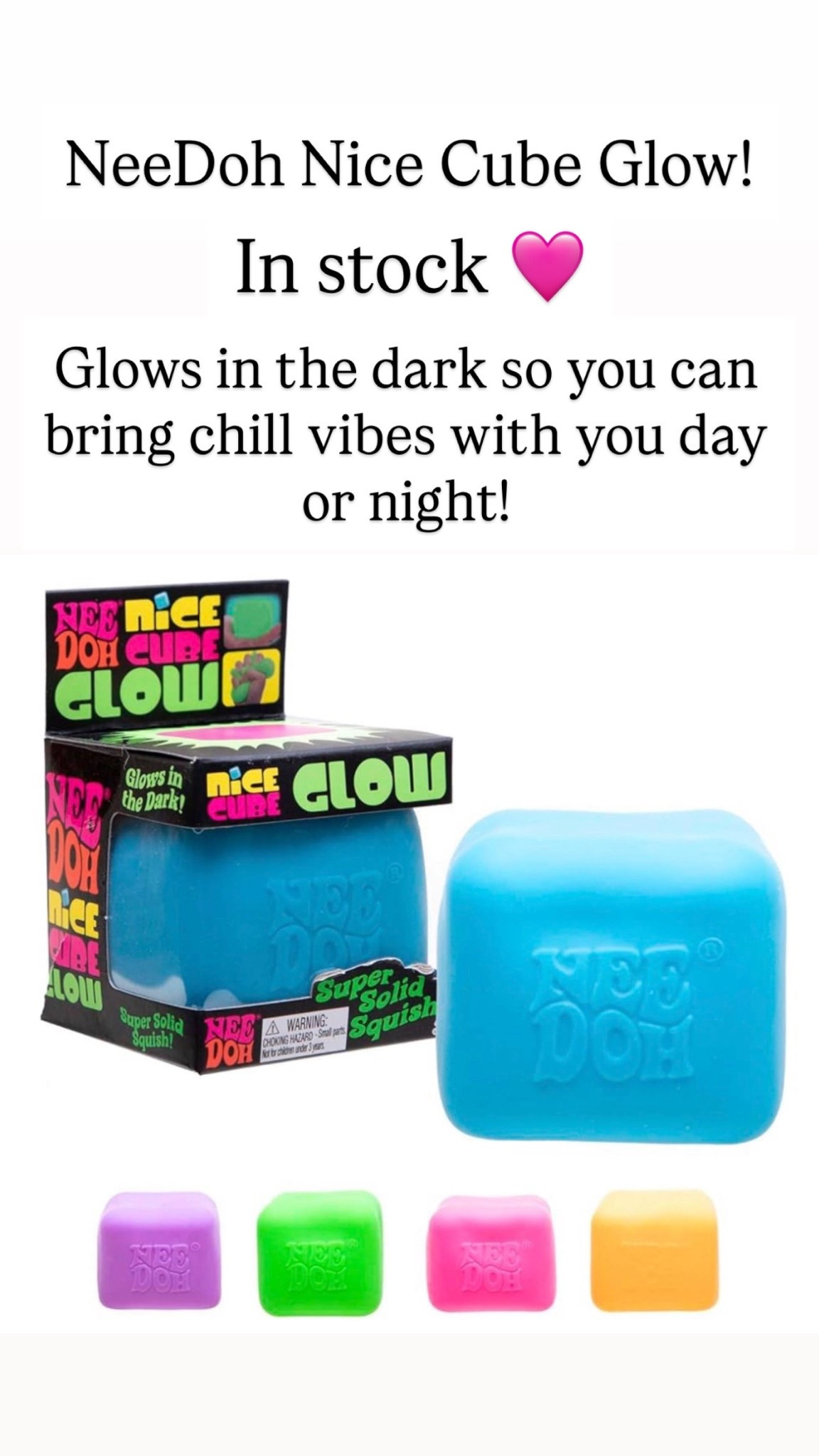 Glows in the dark so you can bring chill vibes with you day or night!

#LTKKids