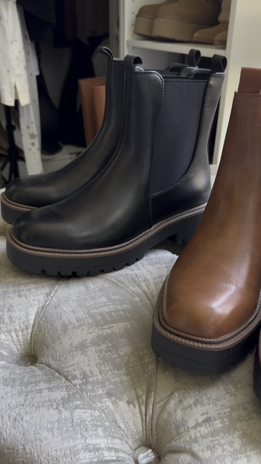 Amazon Dream Pairs Chelsea boots and Ugg inspired boots 

#LTKWatchNow #LTKShoeCrush #LTKFindsUnder50