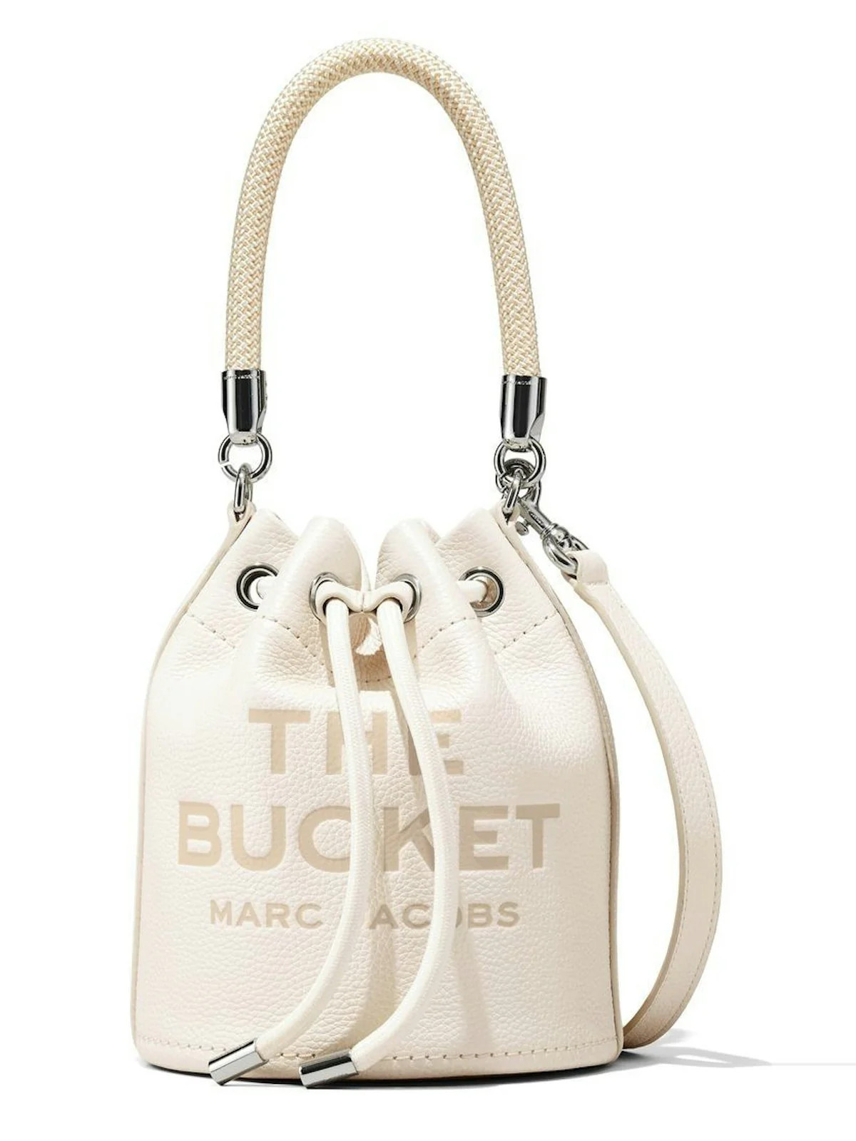 Marc Jacobs Women's The Leather Bucket Bag in 140 | H652L01PF22140 | LOZURI
