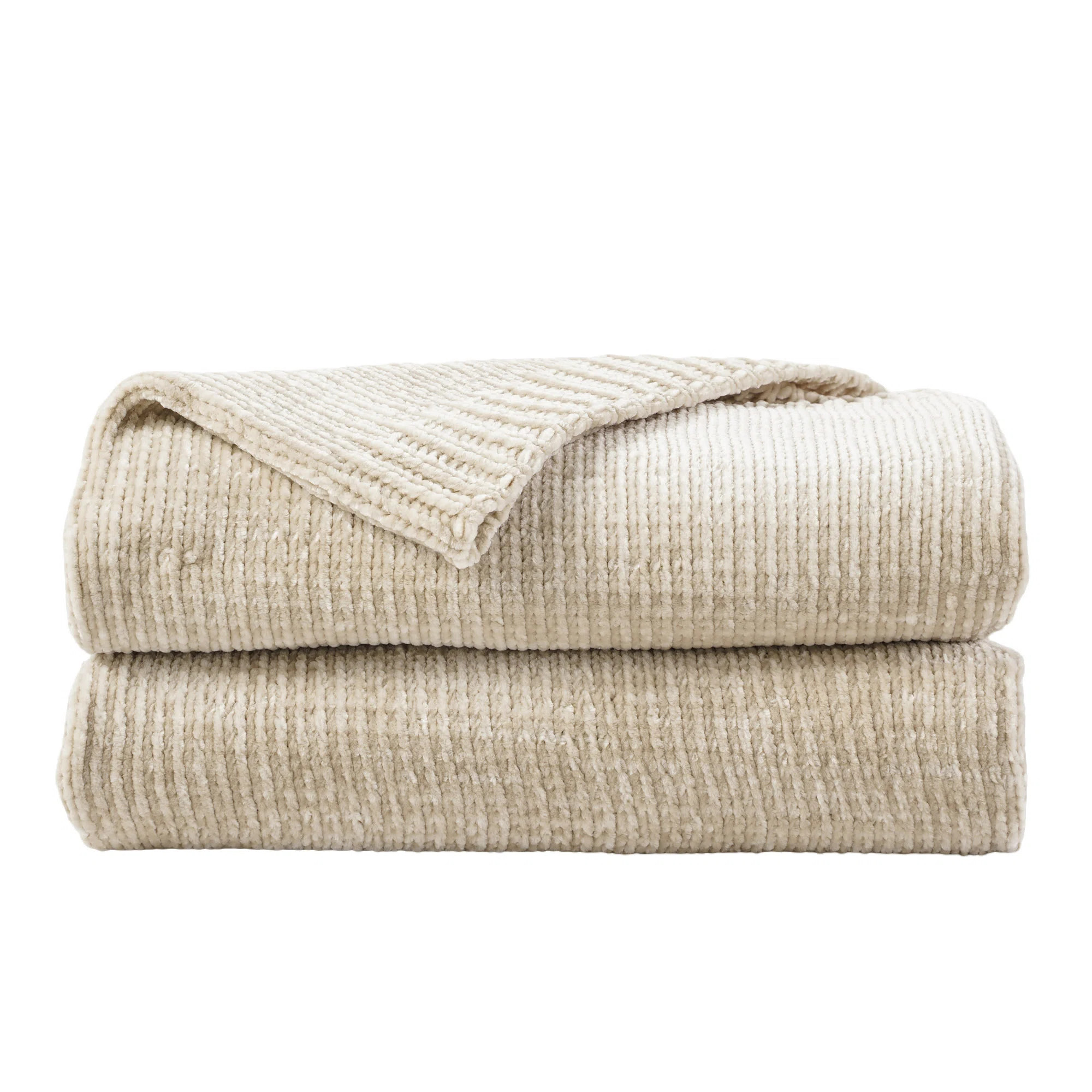 Battilo Home  Knitted Chenille Throw Blanket | Wayfair | Wayfair North America