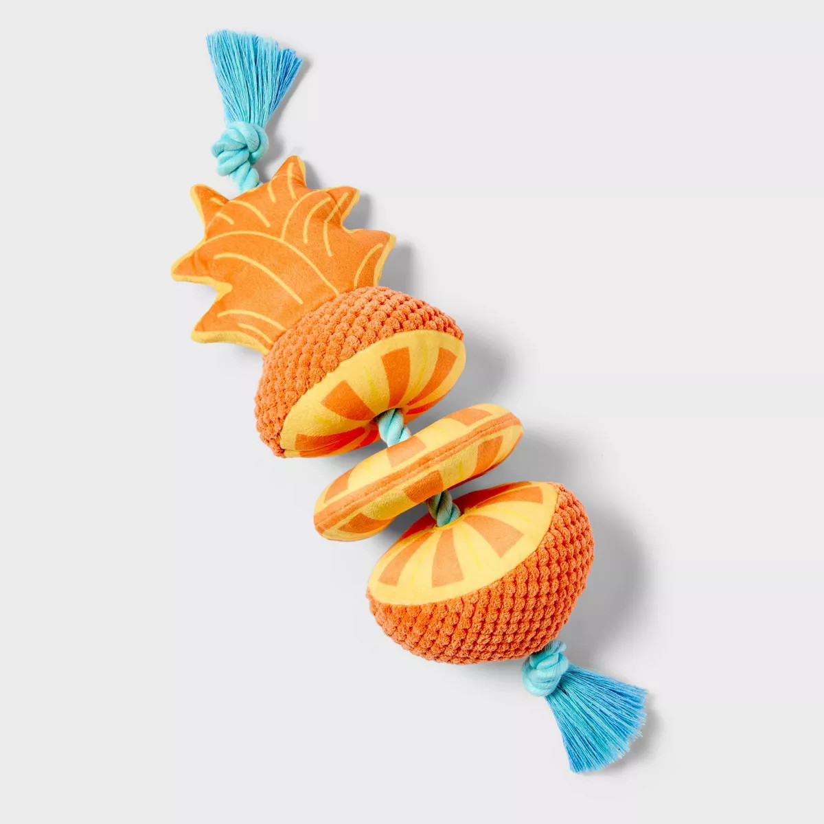 16" Pineapple with Rope Dog Toy - Sun Squad™ | Target