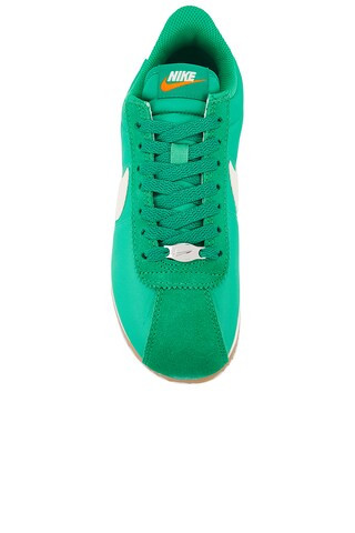 Cortez Textile Sneaker in Stadium Green, Coconut Milk, & Safety Orange | Revolve Clothing (Global)