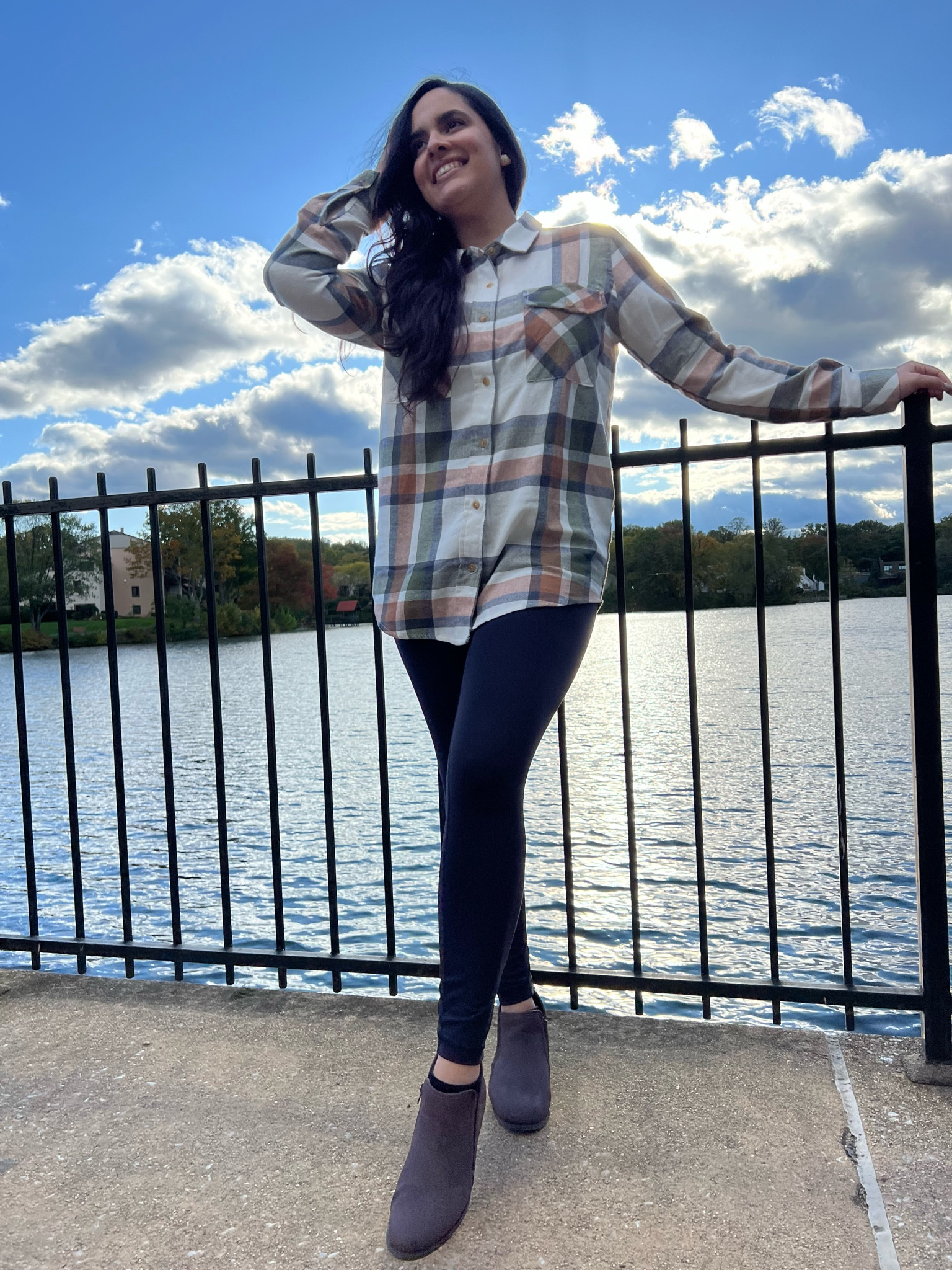 Stay At Home Mom Fall Autumn OOTD 🍁 The boots were so comfortable!! I was so surprised because usually they hurt my feet after walking so much, but these were surprisingly very comfortable. #FallOOTD #SAHM 

#LTKworkwear #LTKSeasonal #LTKstyletip