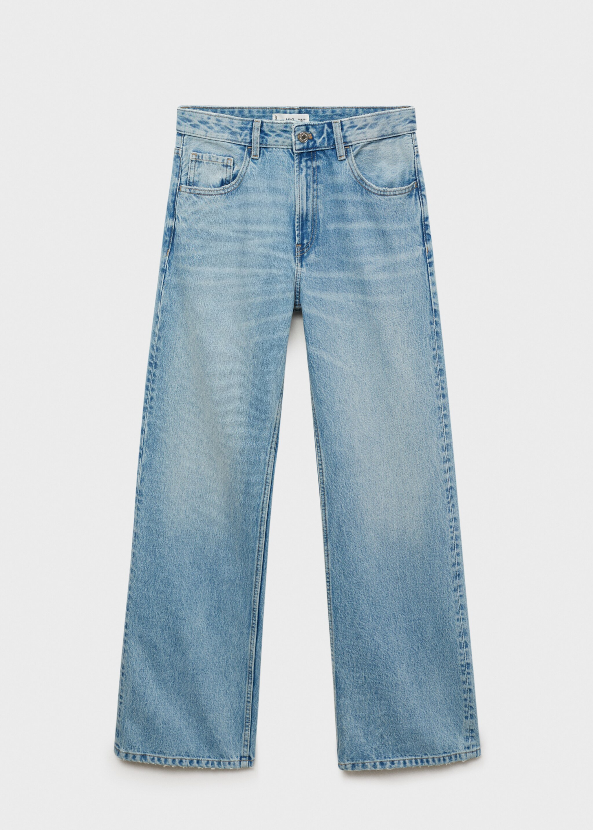 Miami straight-fit mid-rise jeans - Dames | MANGO Nederland | Mango EU