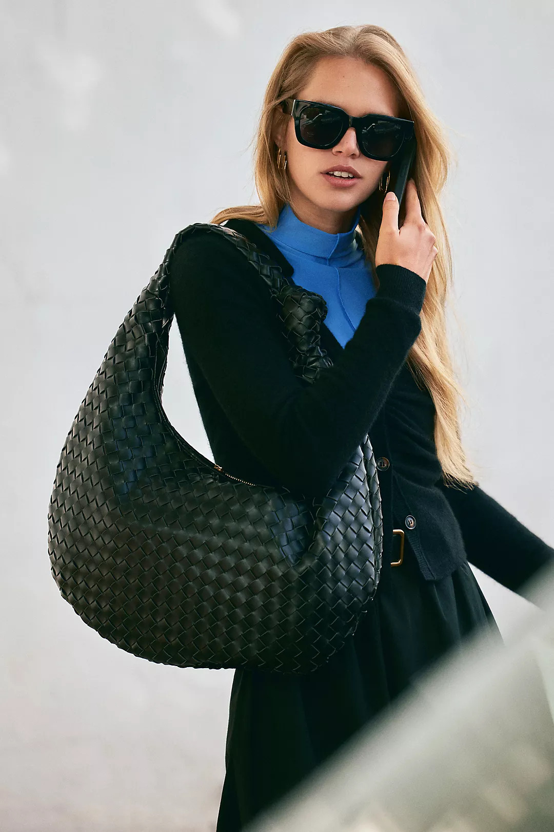 The Brigitte Geflochtene Schultertasche von Melie Bianco: Oversize-Edition | Anthropologie (EU)