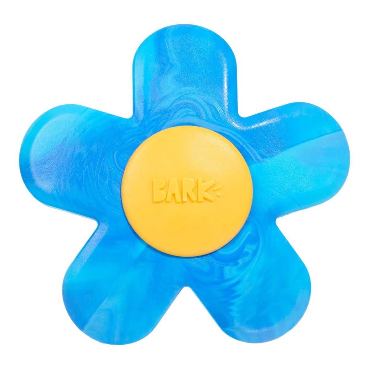 BARK Power Flower Strawberry Scented Super Chewer Dog Interactive Toy - Blue/Yellow | Target