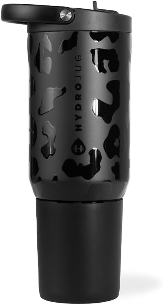 HydroJug Sport - Stainless Steel Tumbler with Straw, Vacuum Insulated, 20oz Leakproof Water Bottl... | Amazon (US)