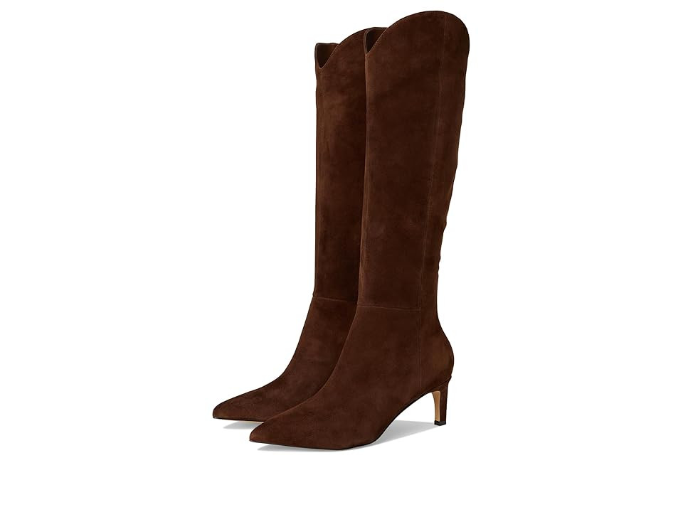 Marc Fisher LTD Quinnie (Dark Brown Suede) Women's Boots | Zappos