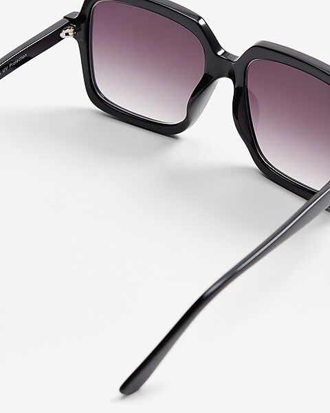 Oversized Square Frame Sunglasses | Express