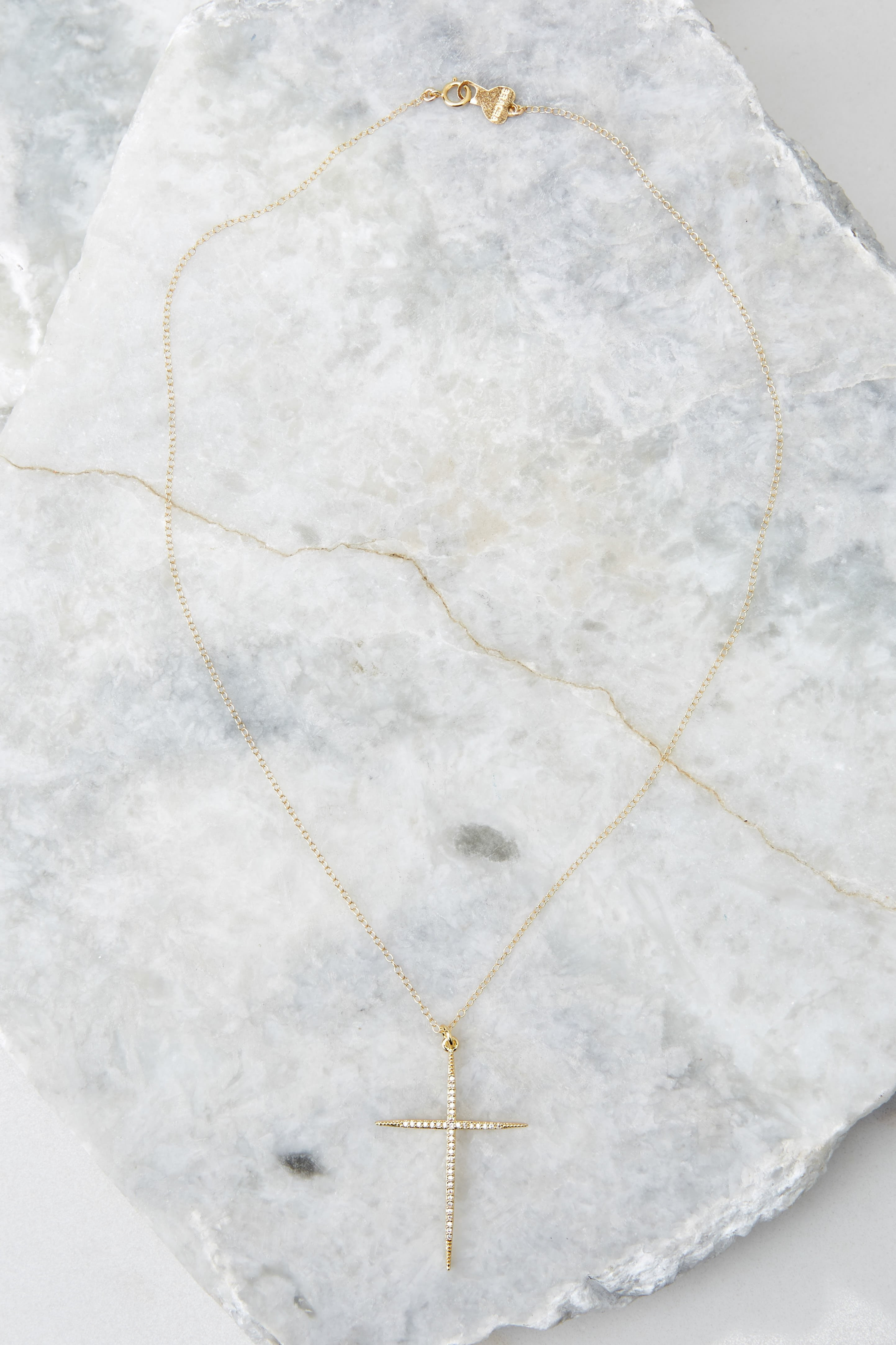 Everlasting Gold Necklace | Red Dress 