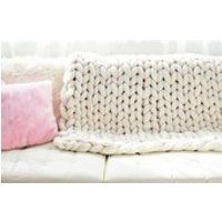 CHUNKY KNIT blanket, Super Chunky Knit blanket, Merino Wool Blanket, Arm knit blanket, Giant knit blanket Throw | Etsy (US)
