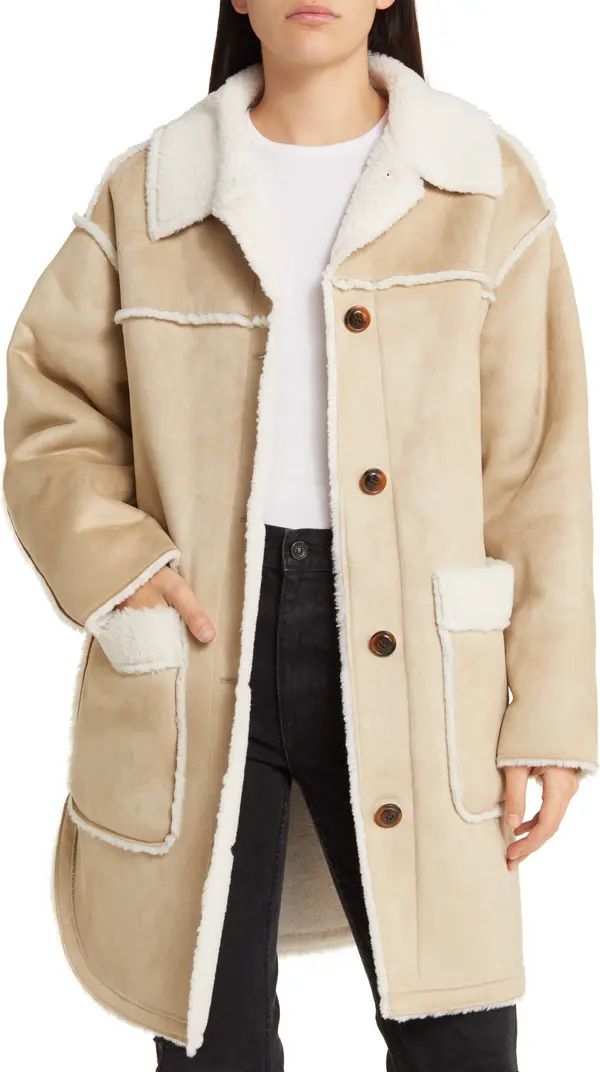 Takara Fleece Coat | Nordstrom