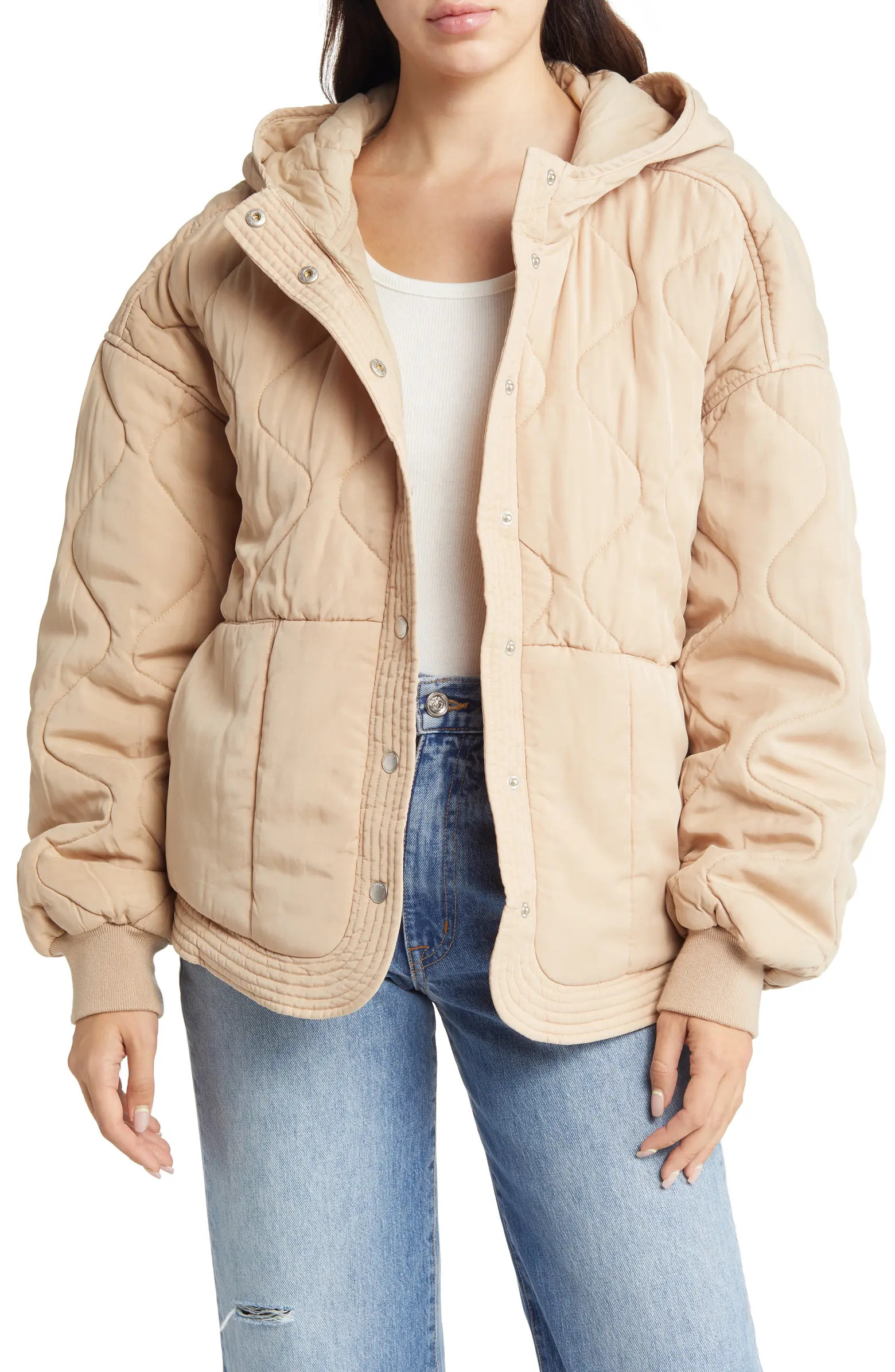 Quilted Hooded Jacket | Nordstrom