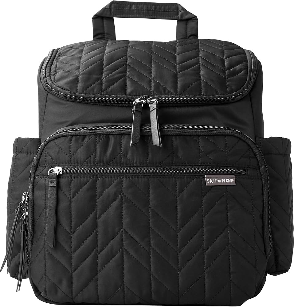 Skip Hop Diaper Bag Backpack: Forma, Multi-Function Baby Travel Bag with Changing Pad & Stroller ... | Amazon (US)