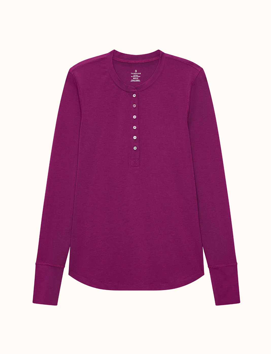 WonderKnit™ Pajama Henley | ThirdLove
