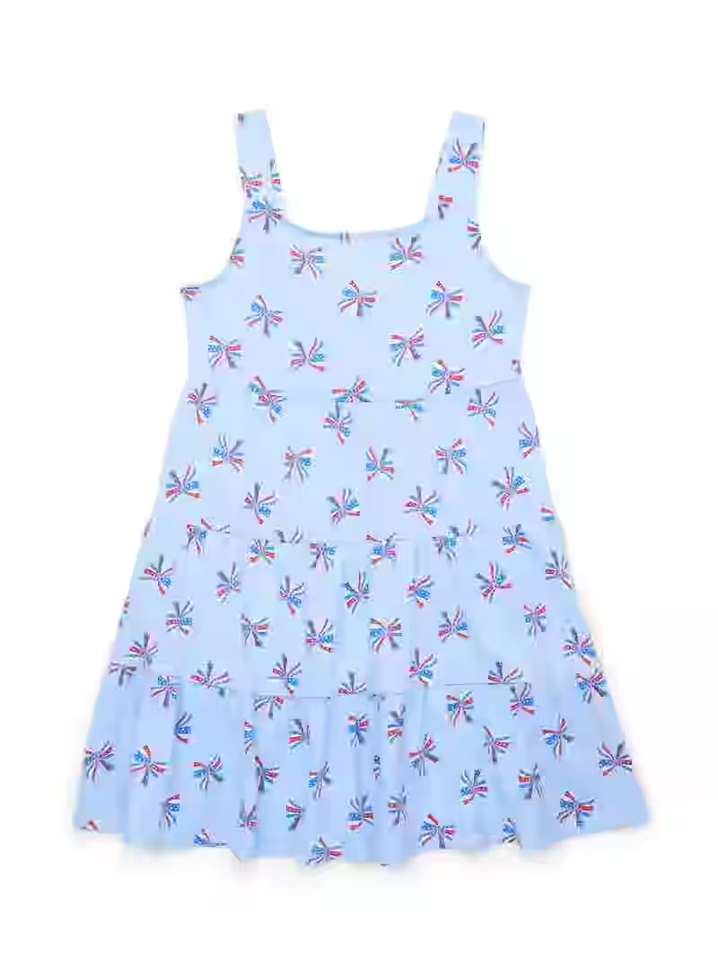 Way to Celebrate Girls Americana Tiered Dress, Sizes 4-24 - Walmart.com | Walmart (US)