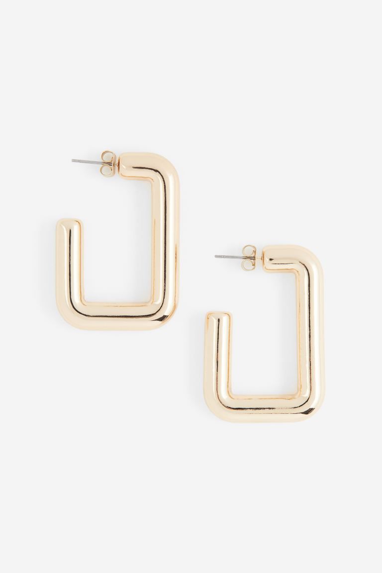 Hoop Earrings - Gold-colored - Ladies | H&M US | H&M (US)