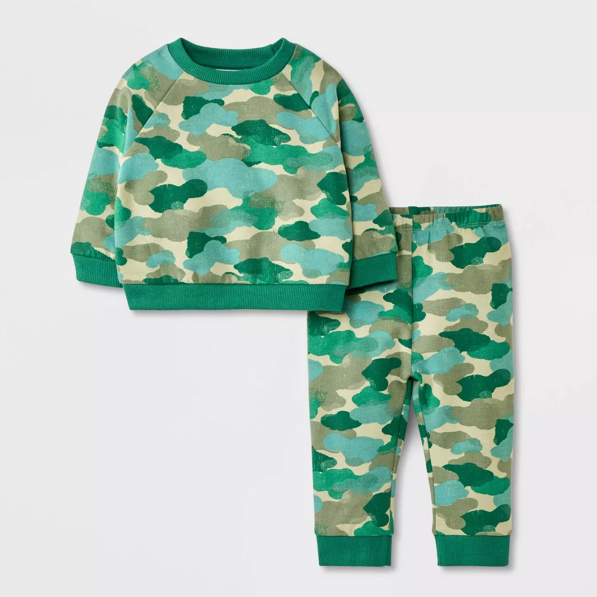 Baby Boys' 2pc Fleece Sweatshirt & Jogger Pants Set - Cat & Jack™ | Target
