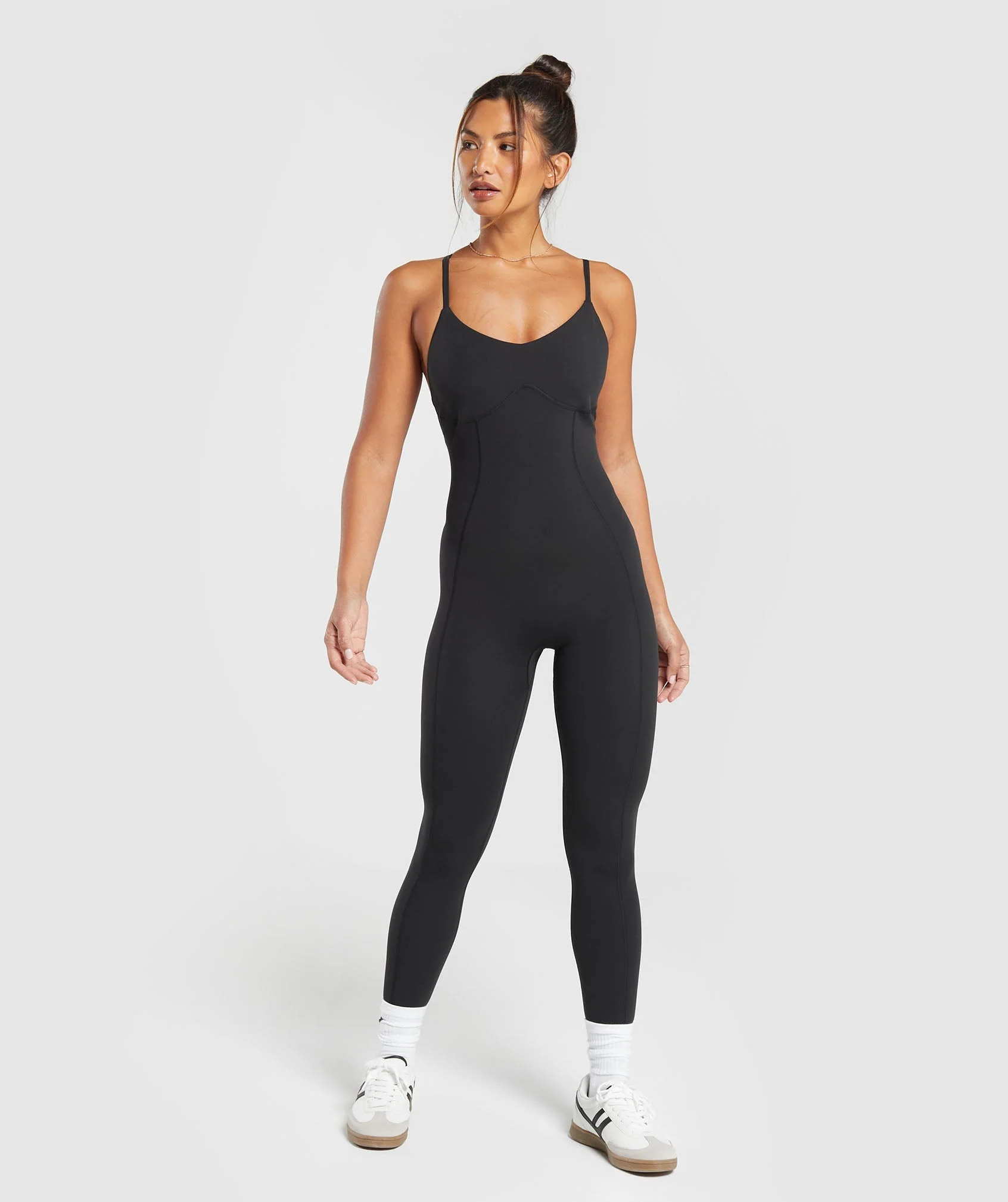 Gymshark Strappy All In One - Black | Gymshark UK
