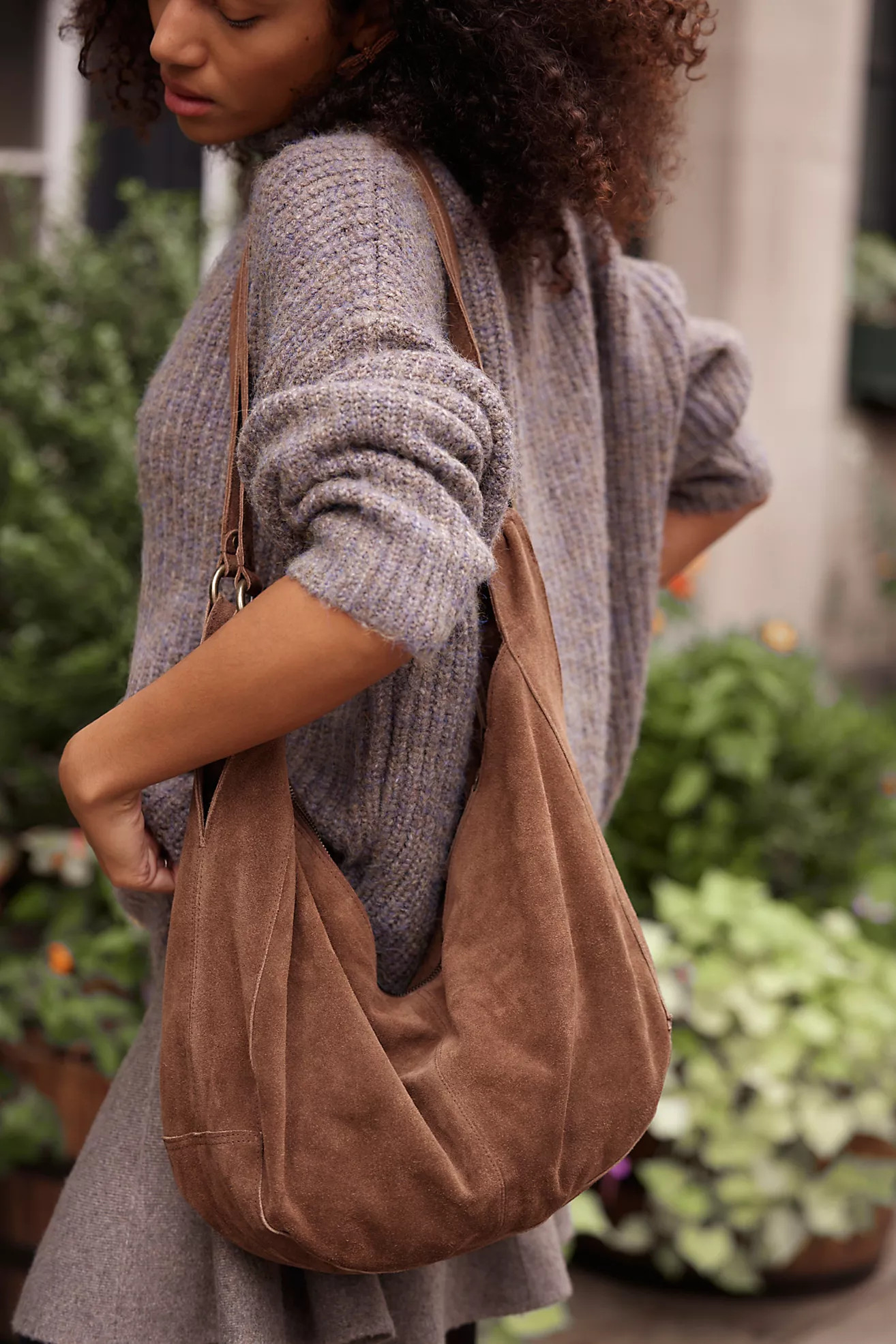 Roma Suede Tote Bag | Free People (Global - UK&FR Excluded)