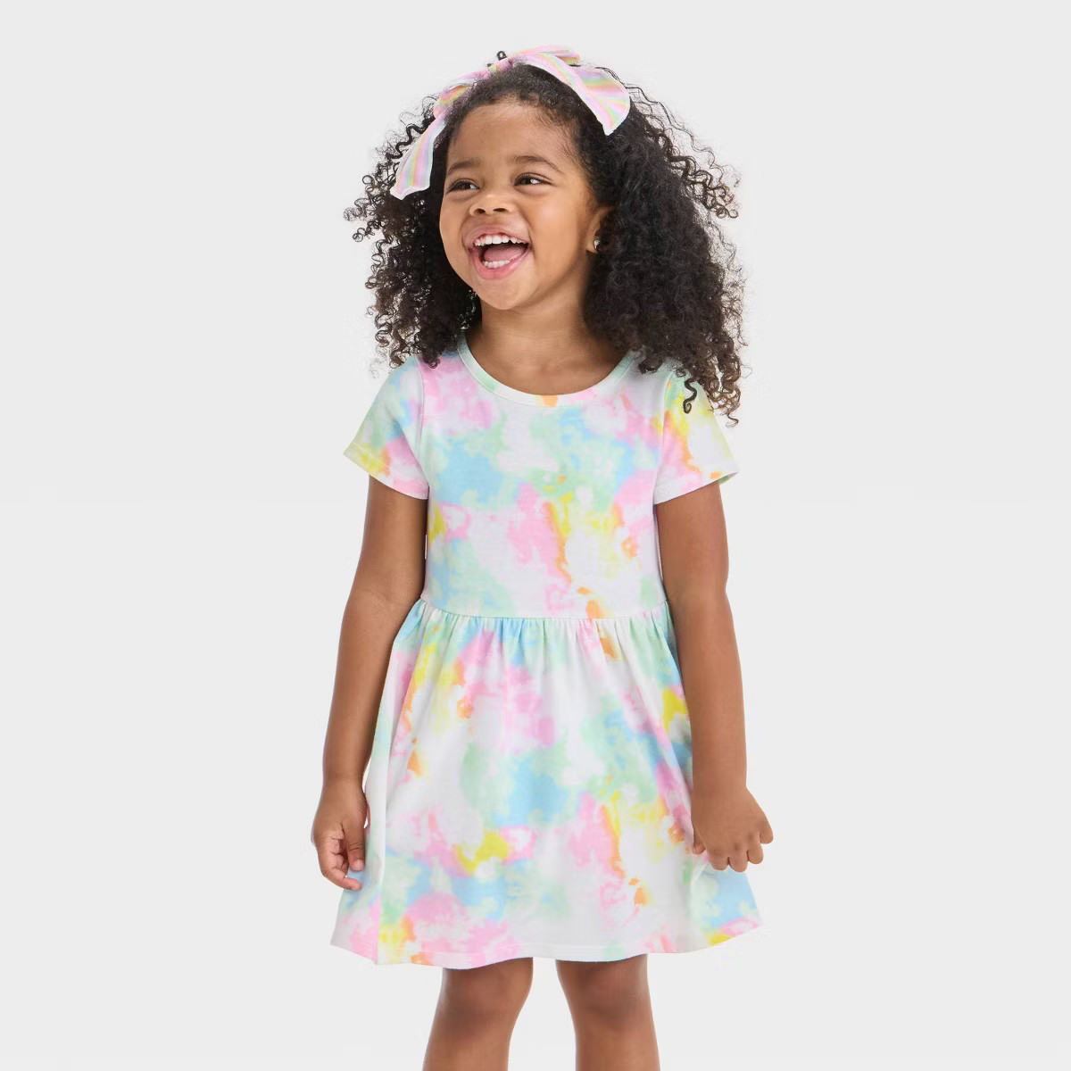 Toddler Girls' Short Sleeve Dress - Cat & Jack™ | Target