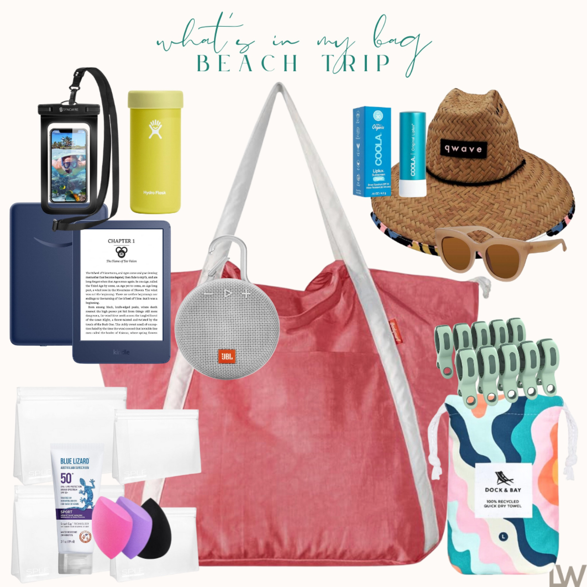 What’s in my bag… beach trip! 

#LTKstyletip #LTKtravel #LTKbeauty