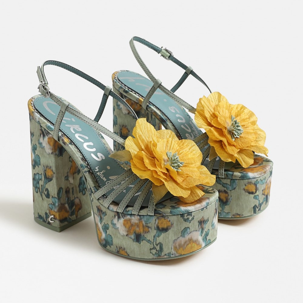 Siena Flower Platform Sandal | Circus by Sam Edelman
