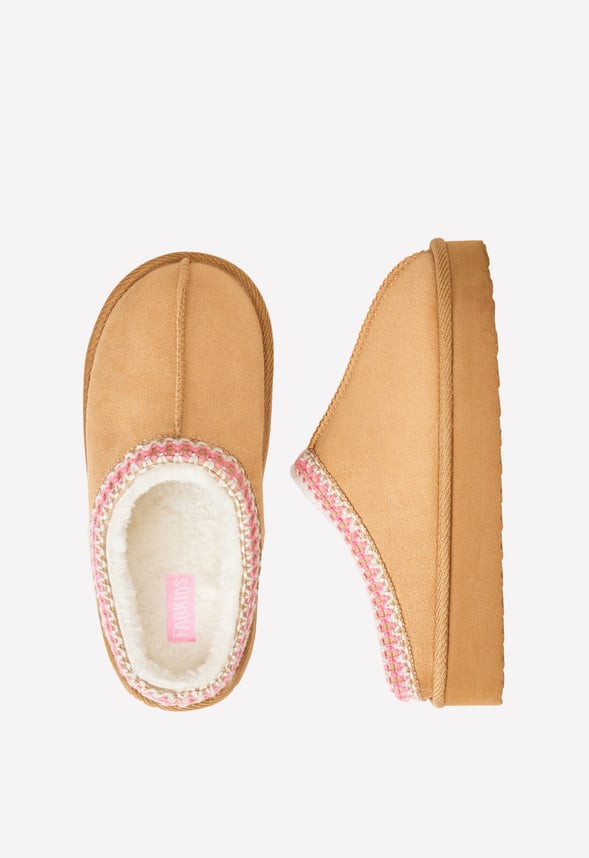 Platform Slip On Fuzzy | FabKids