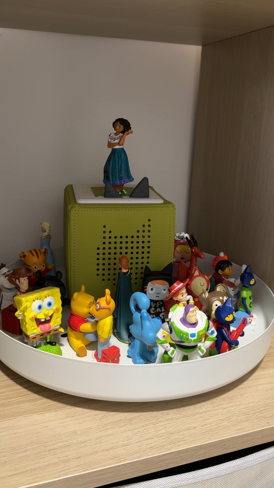Our magnetic lazy Susan tonies storage solution. Perfect for keeping your kids’ tonies organized!

#LTKKids #LTKHome #LTKmomlife
