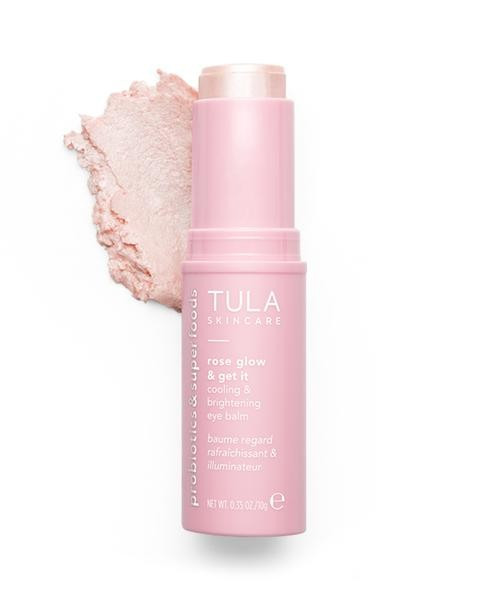 rose glow & get itcooling & brightening eye balm | Tula Skincare
