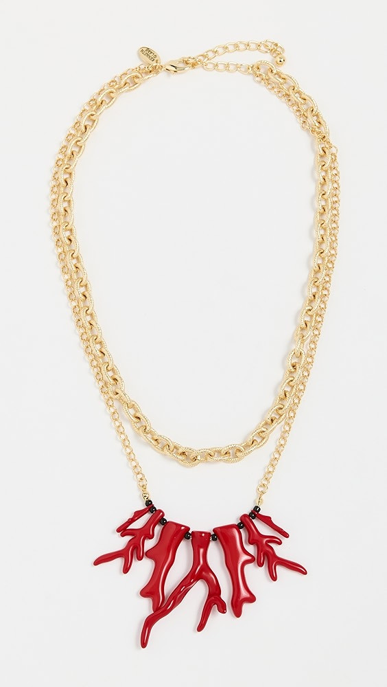Coral Layered Necklace | Shopbop