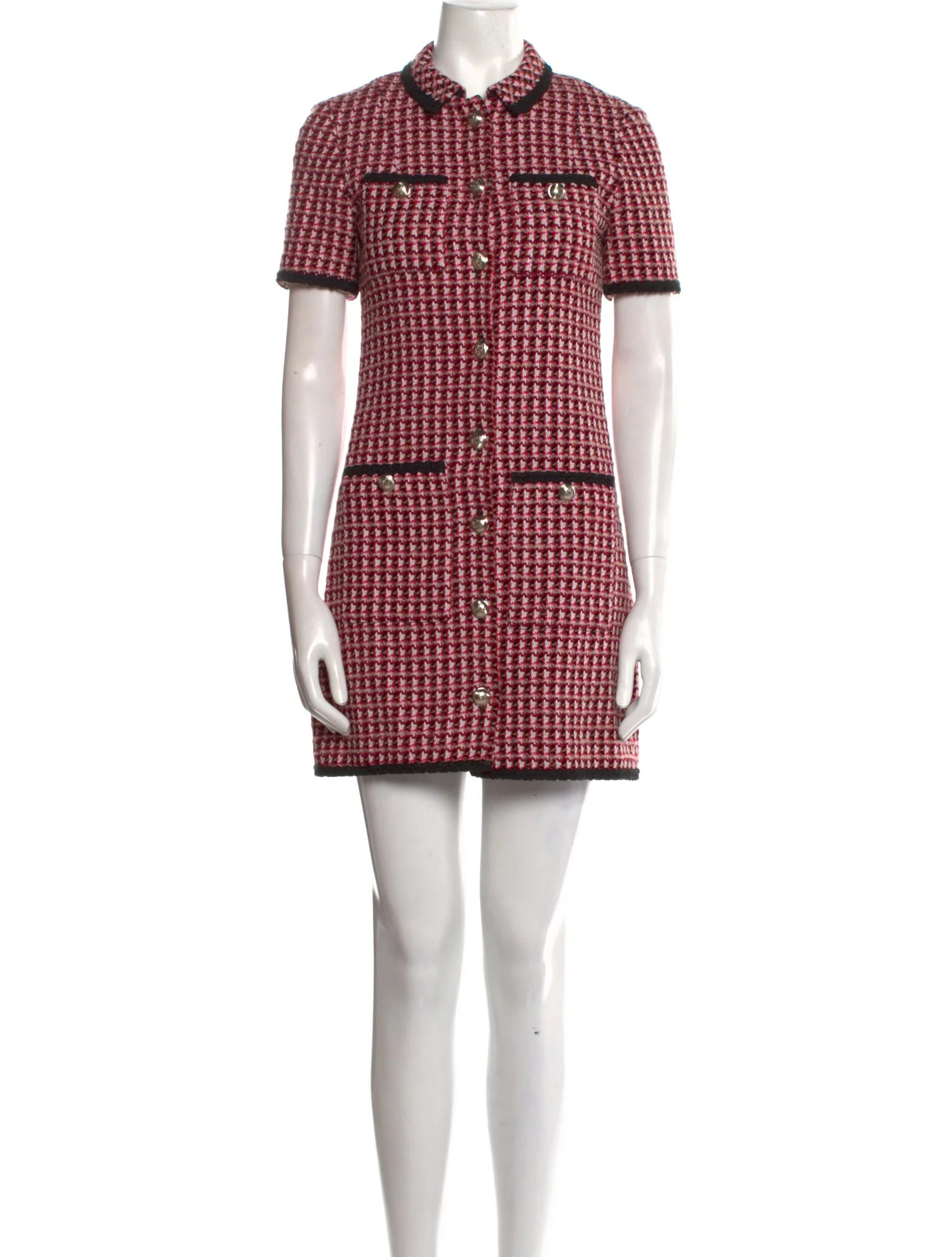 Plaid Print Mini Dress | The RealReal