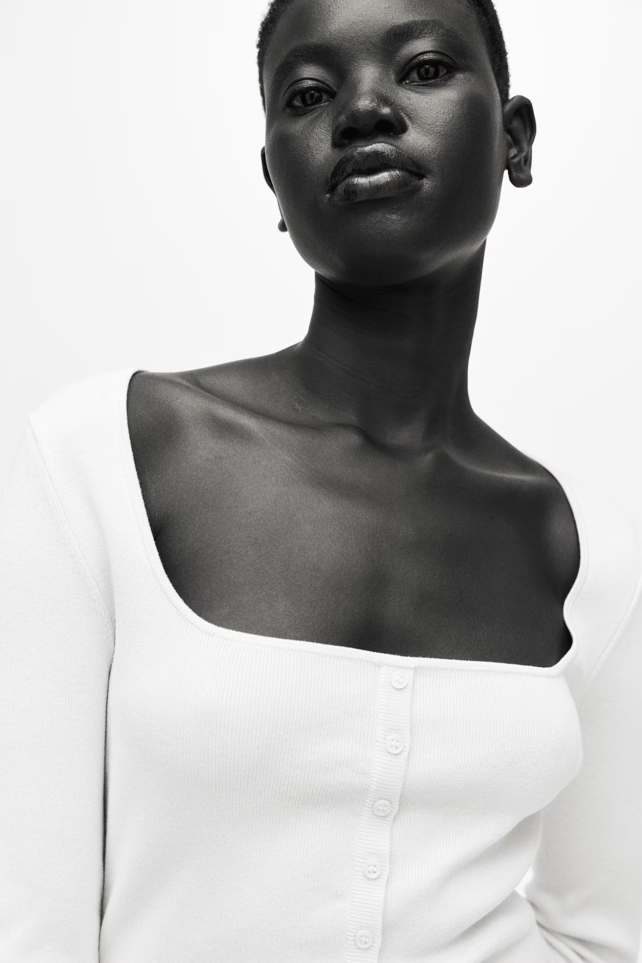 Square-Neck Top | H&M (US + CA)