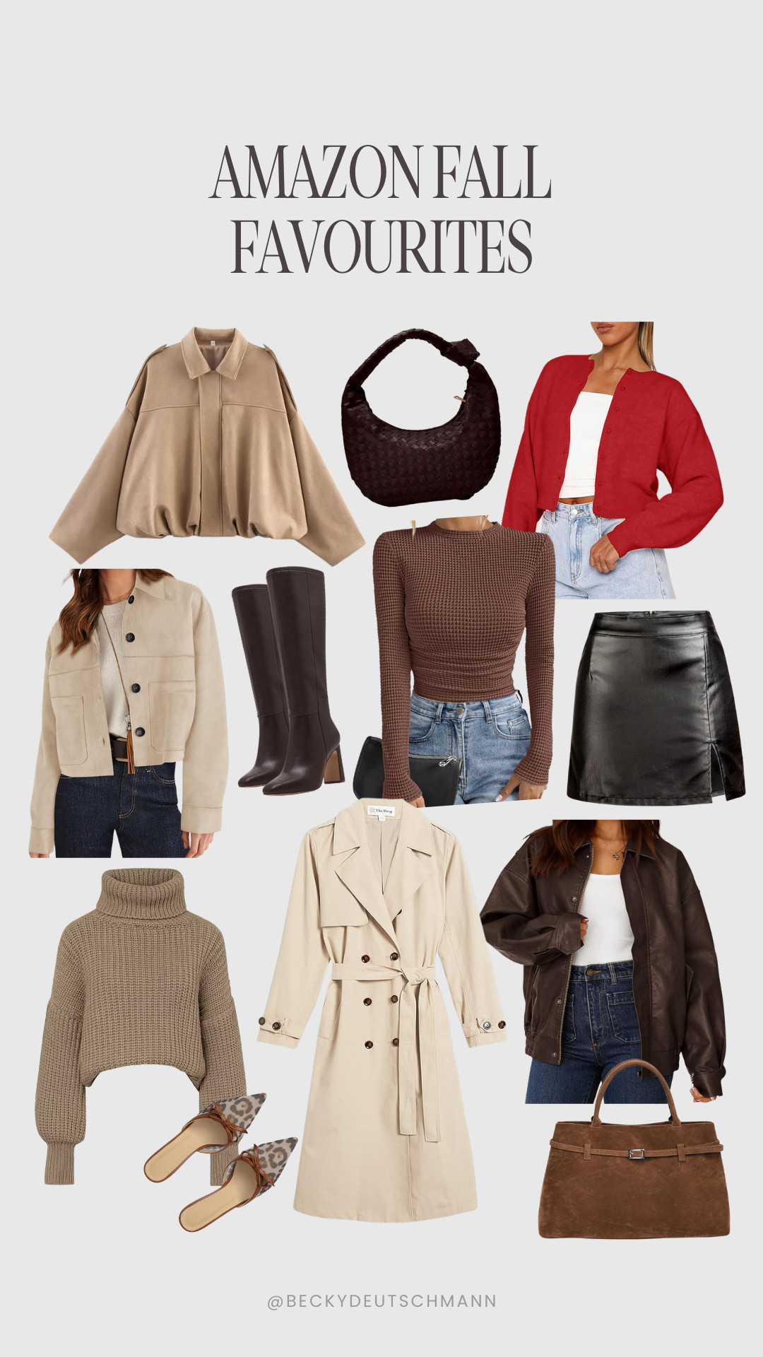 A few of my affordable fall fashion favourites from Amazon ☕️🍂🕯️ 

 #LTKcanada #LTKstyletip #LTKbag