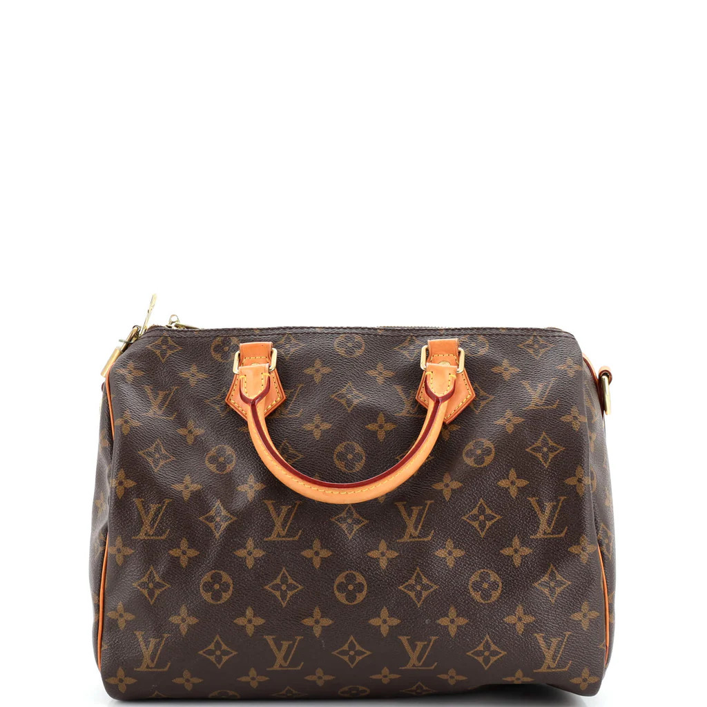 Speedy Bandouliere Bag Monogram Canvas 30 | Rebag