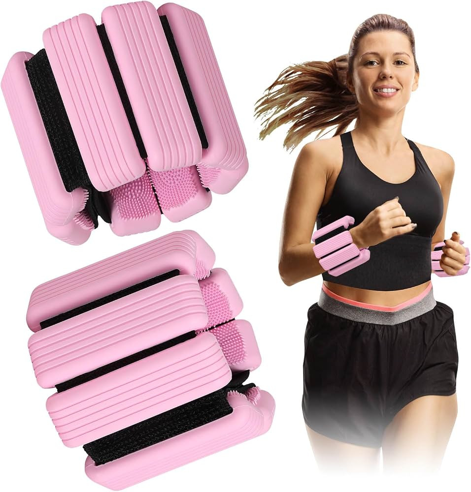 Wrist and Ankle Weights, Arm Weights for Women Comfortable and Breathable, Freely Removable, Adju... | Amazon (US)