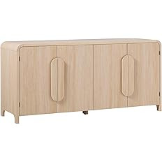 Walker Edison Chantelle Sideboard Buffet with Storage, 64", Coastal Oak | Amazon (US)