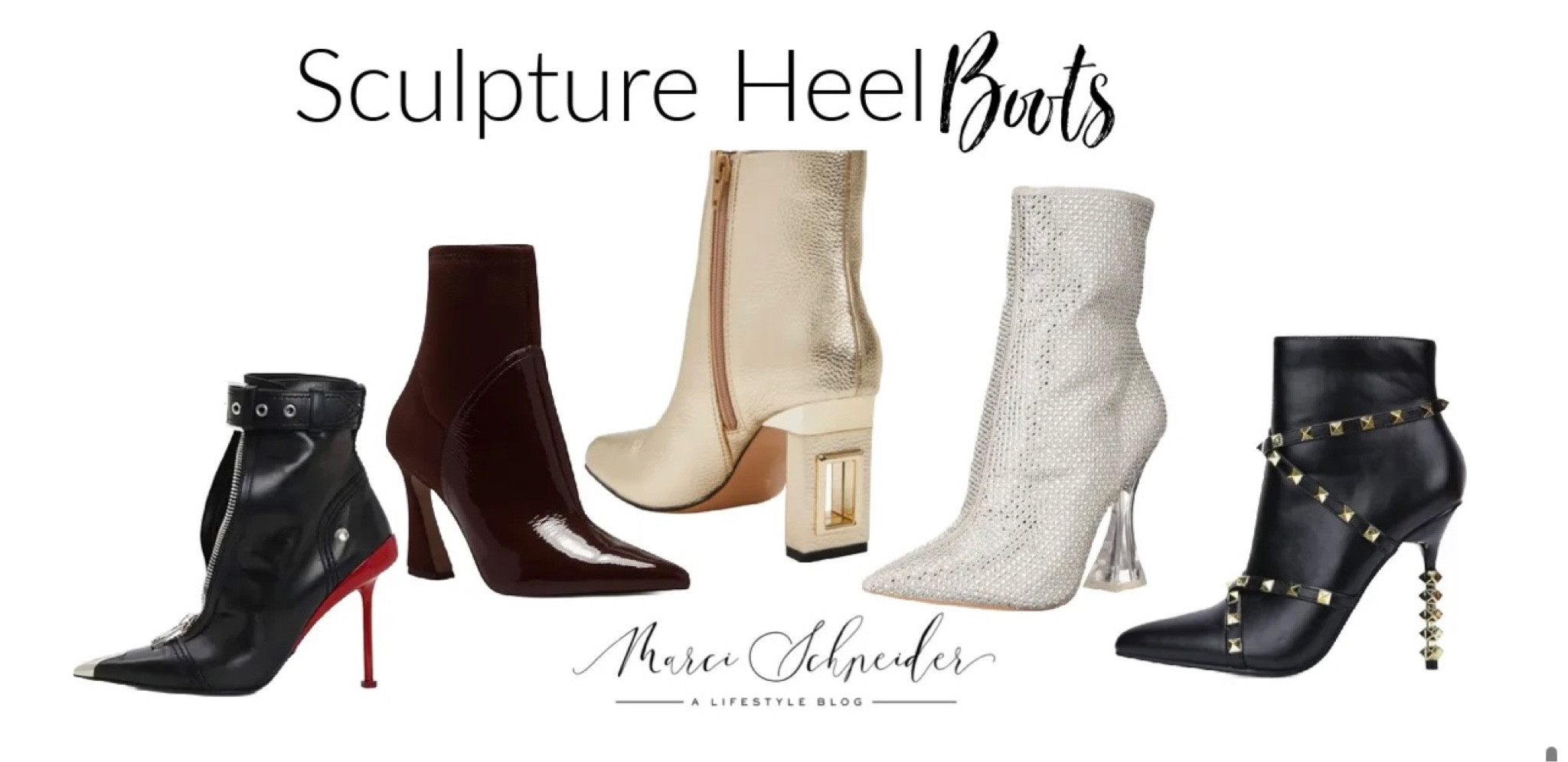 Boot trends-funky silhouette heels! 

#LTKstyletip #LTKshoecrush #LTKHoliday
