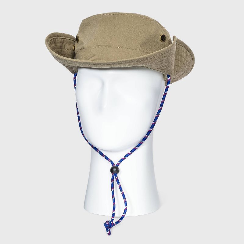 Boonie Hat with Blue Cord - Goodfellow & Co™ Khaki L/XL | Target