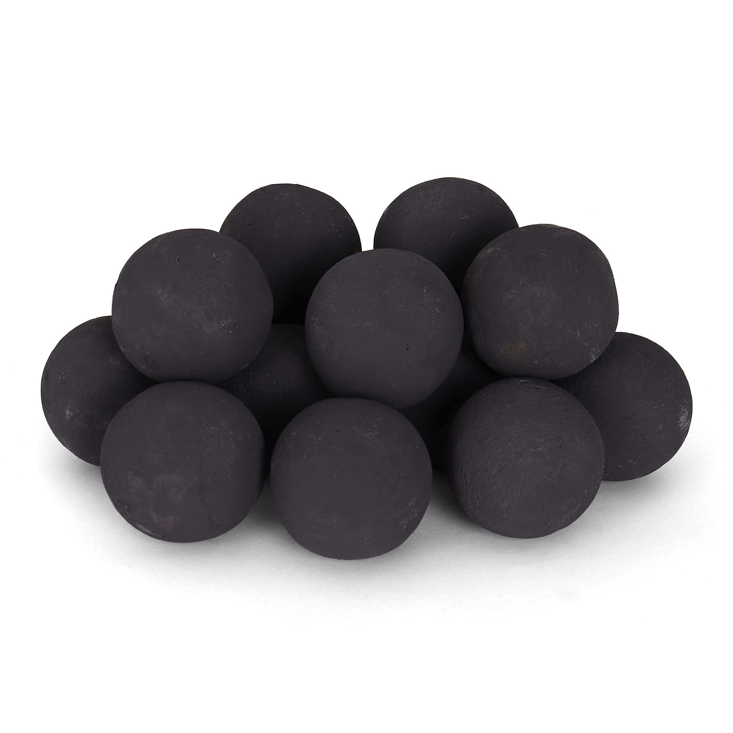 Blue Ridge Brand Ceramic Fire Balls - Uniform 3" Lava Rock for Fire Pits - Propane & Gas Fire Pit... | Amazon (US)