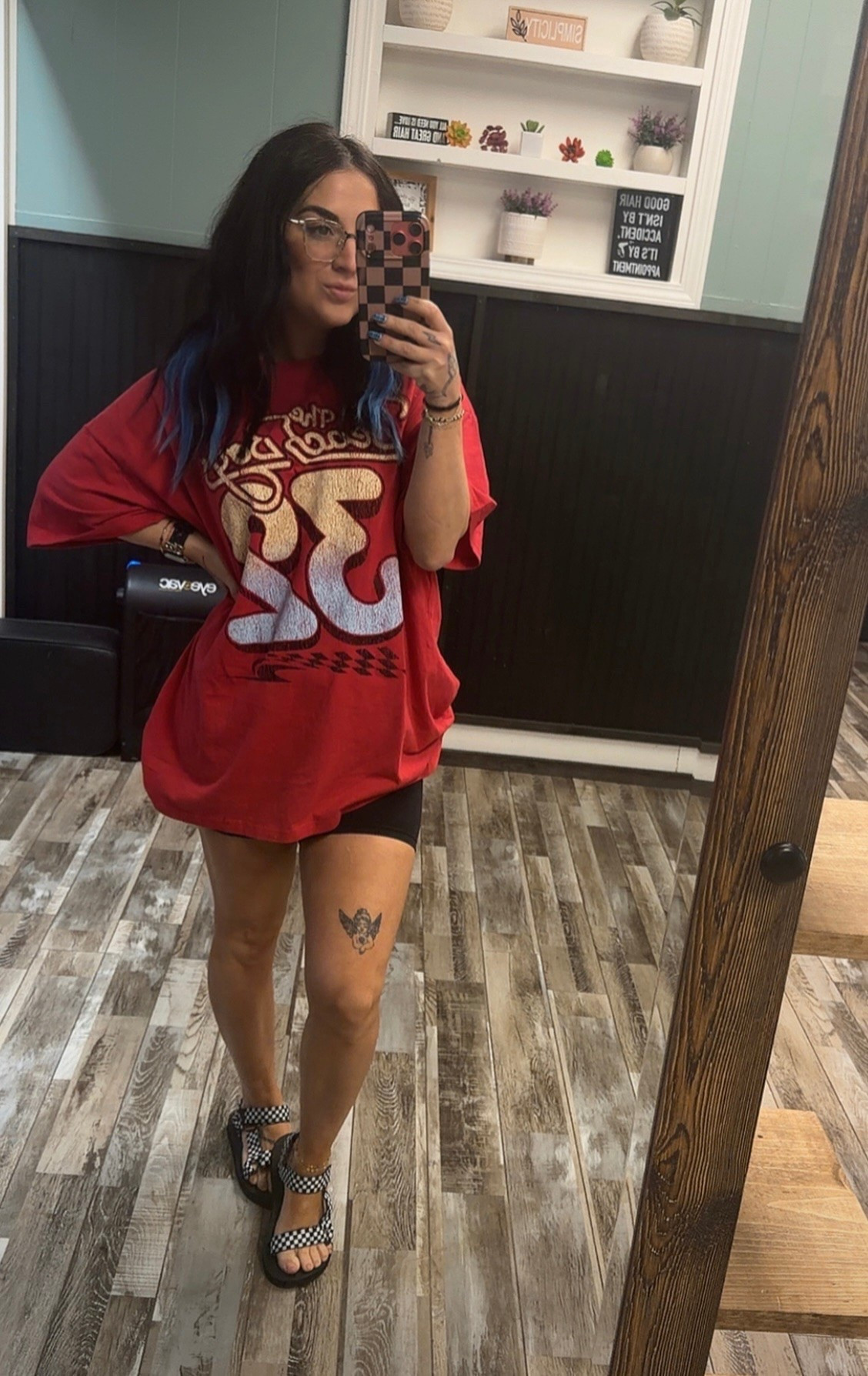 My go to outfit is bike shorts and an oversized tee

#LTKgrwm #LTKdayinmylife #LTKootd