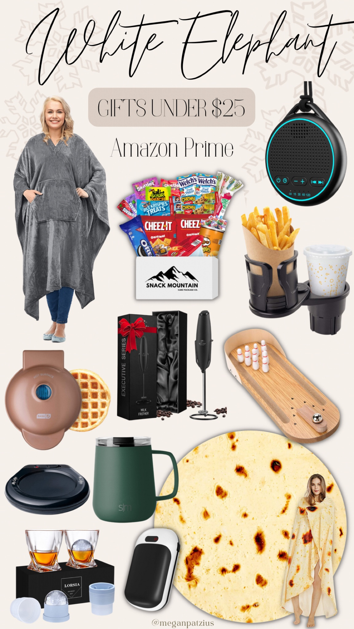 White Elephant Gift Ideas 🎁 Amazon Prime shipping and under $25! Some useful and funny presents for that Christmas party gift exchange. Perfect holiday gifts for any age. 

#LTKGiftGuide #LTKSeasonal #LTKHoliday