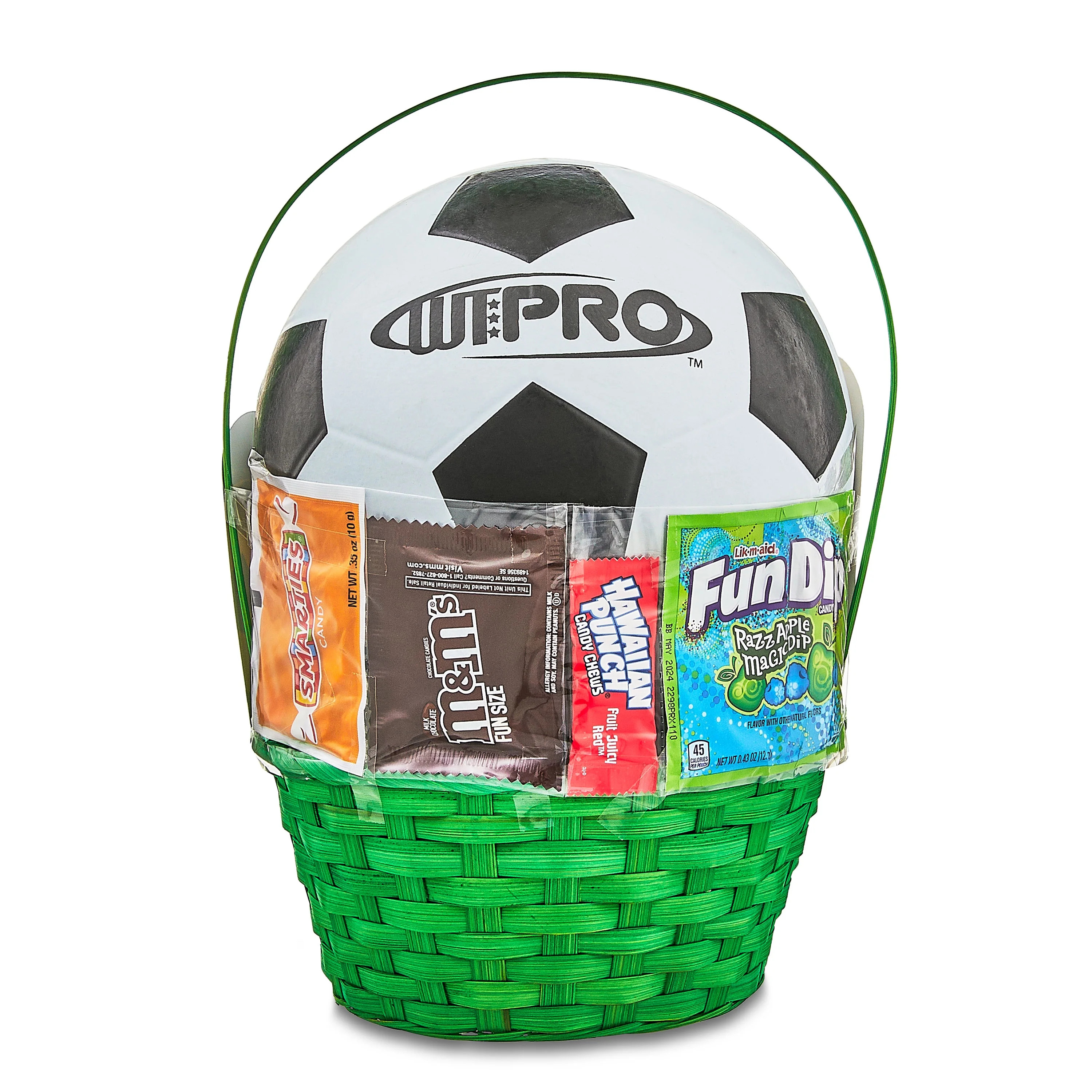 Soccer Ball Easter Filled Basket with Candy, Wondertreats | Walmart (US)