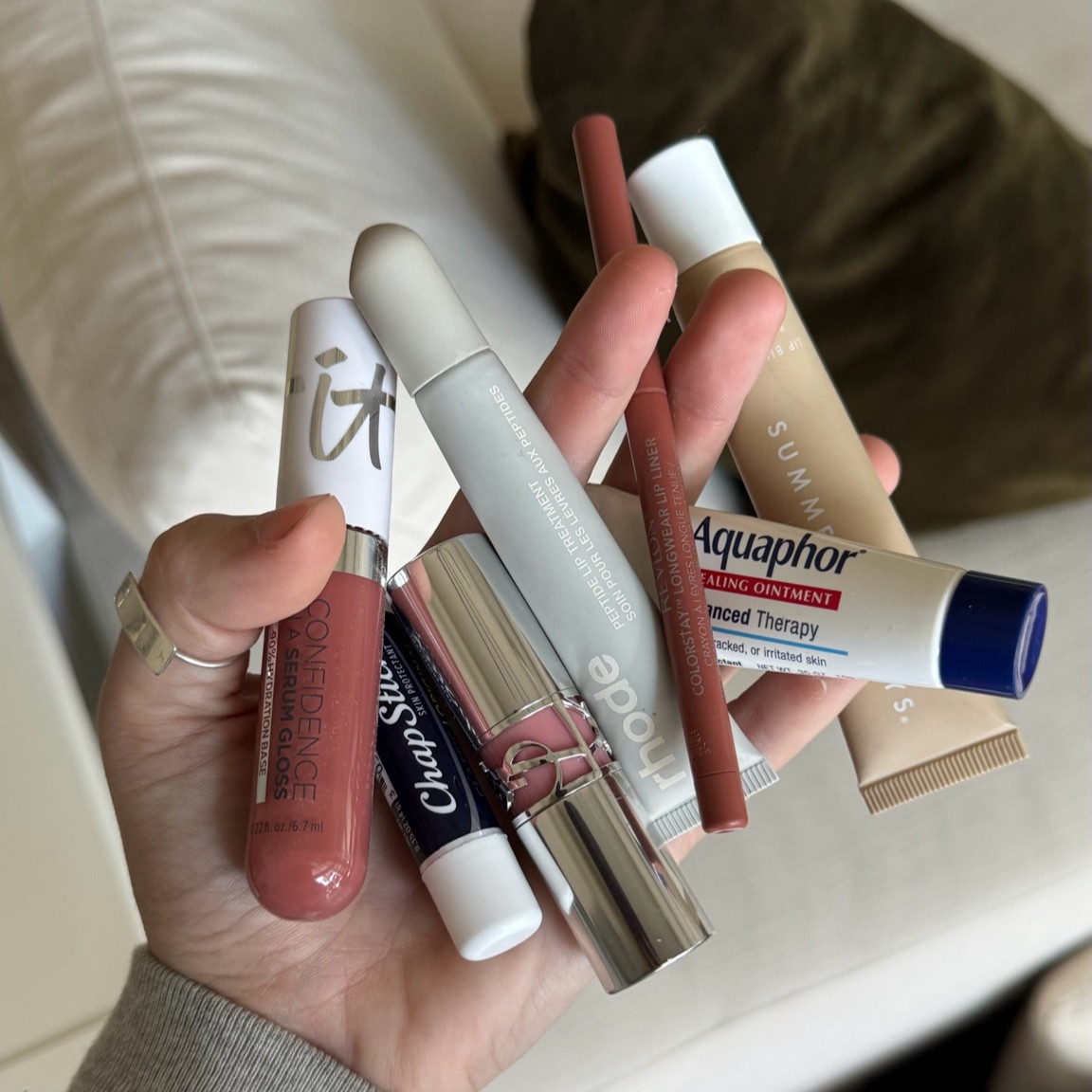 Go to lip products for fall !! 

- Best fall lip colors  
- Hydrating fall lipsticks  
- Long-lasting fall lip gloss  
- Bold autumn lip shades  
- Moisturizing lip gloss for cold weather  
- Smooth lip products for fall  
- Glossy fall lip essentials  
- Top fall lipsticks for day and night  
- Fall lipsticks for dry lips  

#LTKFindsUnder50 #LTKBeauty #LTKSaleAlert