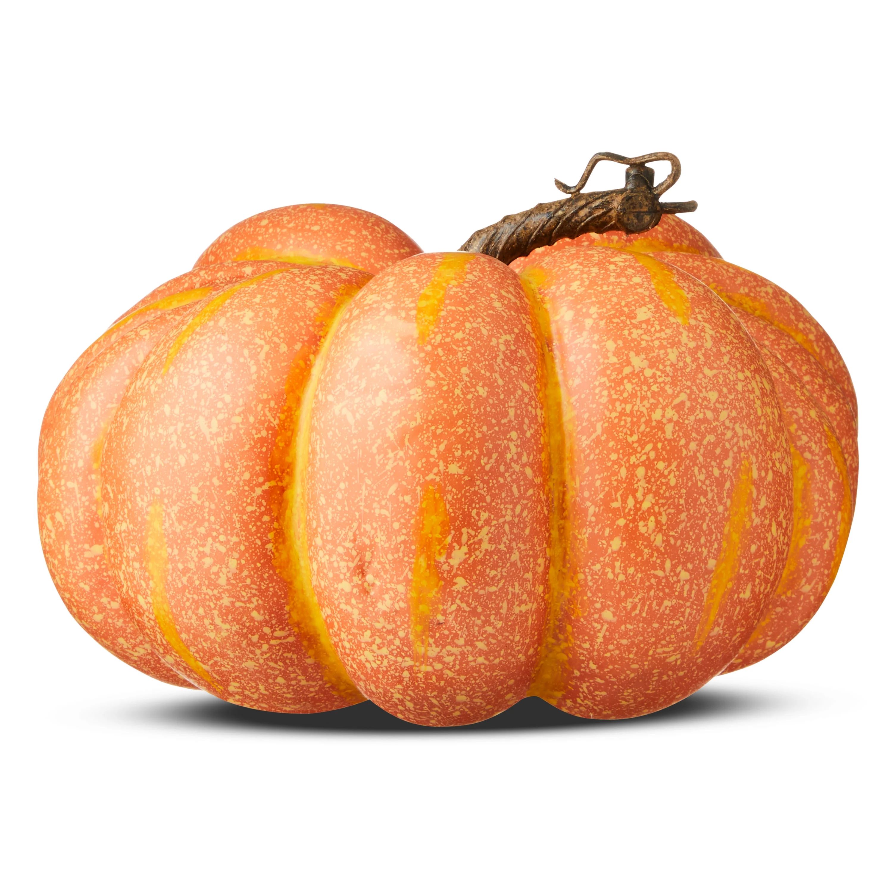 Harvest Orange Speckled Foam Pumpkin, 5", by Way To Celebrate - Walmart.com | Walmart (US)