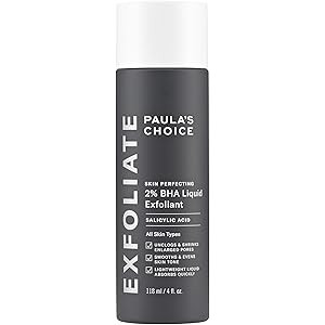 Paulas Choice--SKIN PERFECTING 2% BHA Liquid Salicylic Acid Exfoliant--Facial Exfoliant for Black... | Amazon (US)