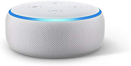 Echo Dot (3. Gen.) Intelligenter Lautsprecher mit Alexa, Sandstein Stoff | Amazon (DE)