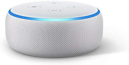 Echo Dot (3. Gen.) Intelligenter Lautsprecher mit Alexa, Sandstein Stoff | Amazon (DE)