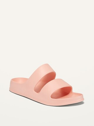 Gender-Neutral Double-Strap Slide Sandals for Kids | Old Navy (US)