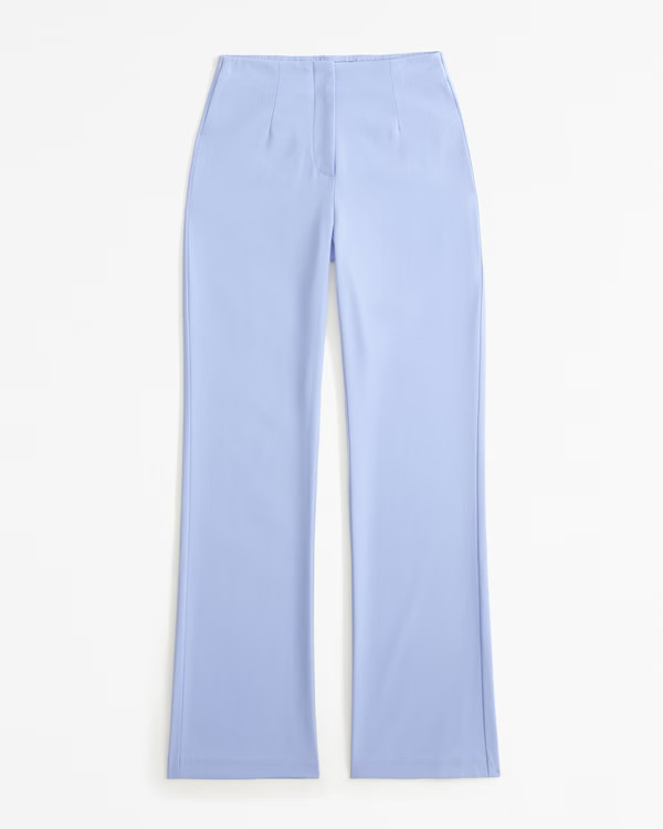 High Rise Slim Boot Trouser | Abercrombie & Fitch (US)